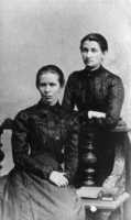 Леся Українка і Ольга Кобилянська. Чернівці. Фото 1901 р.